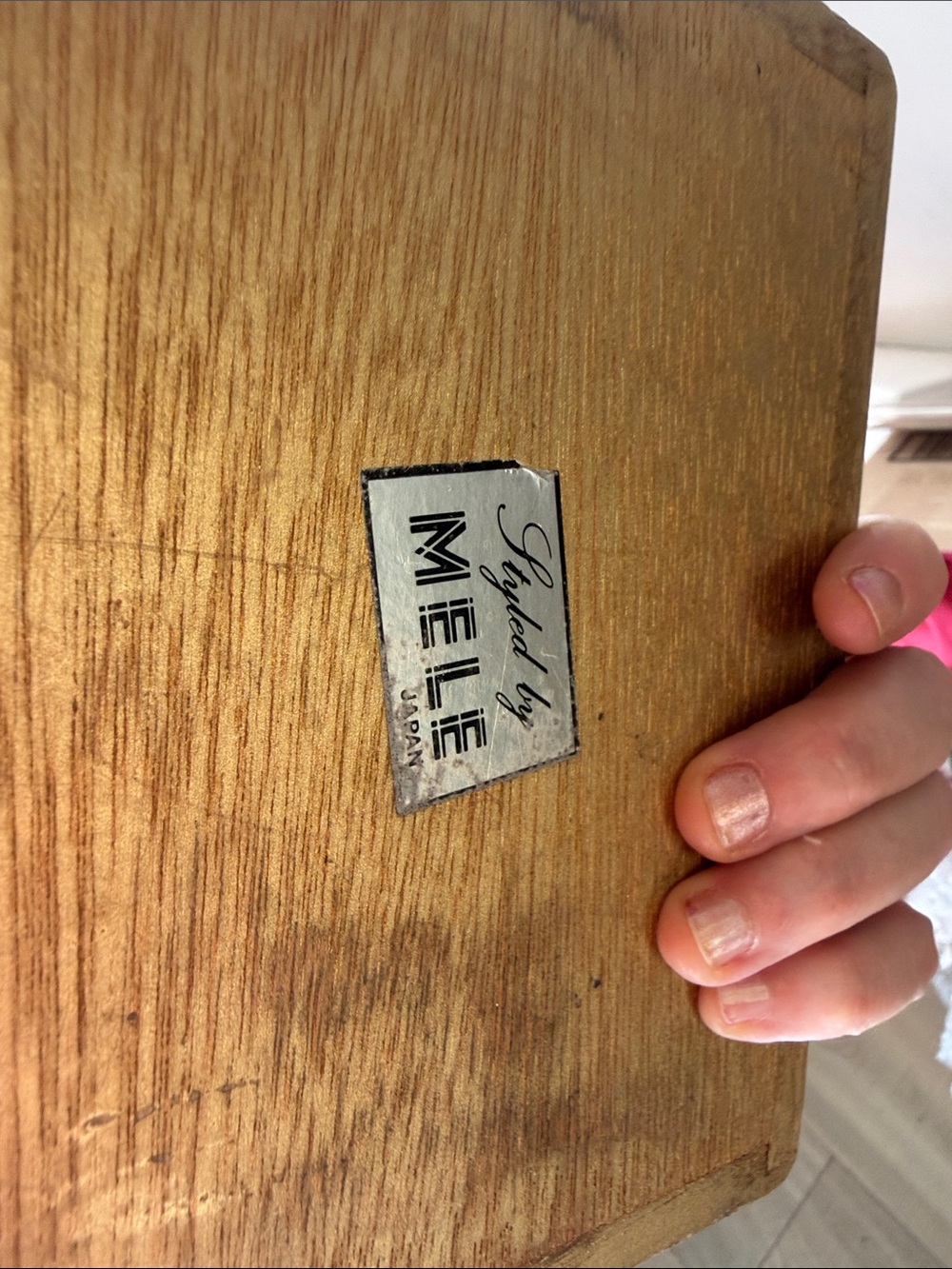 MELE vintage wood jewelry box with jewelry- reimagined - Picture 4 of 5